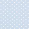 Bomuldspoplin store prikker – lyseblå/hvid,  thumbnail number 1