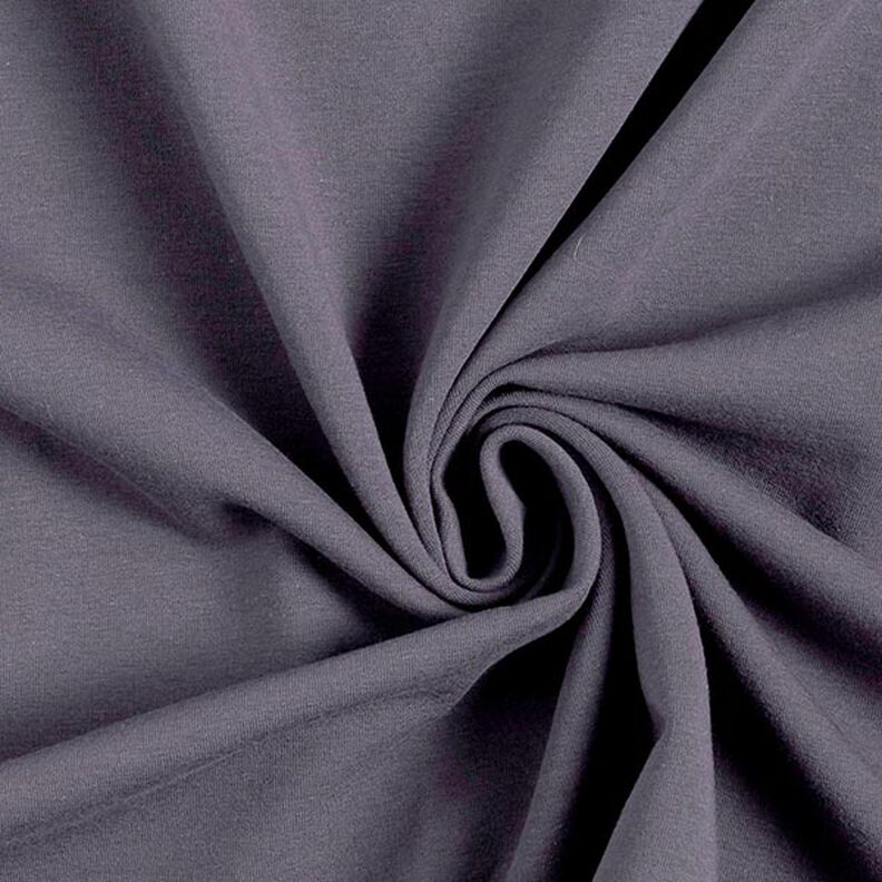 Let bomuldssweat ensfarvet – sort-blå,  image number 1