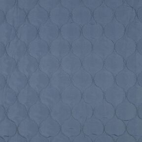 Quiltstof cirkelmønster | Poppy Fabrics – jeansblå, 