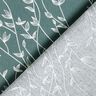 Bomuldspoplin bladranker – blågran,  thumbnail number 4