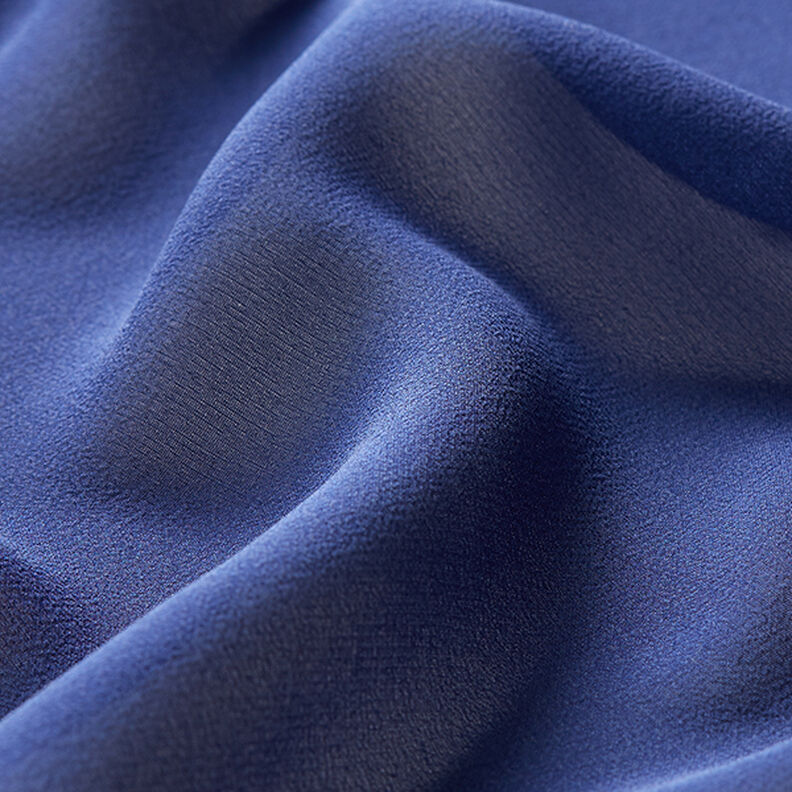 Silkechiffon – marineblå,  image number 3