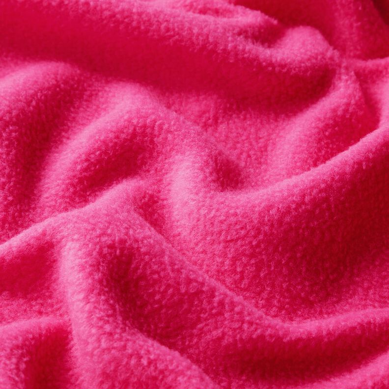 Antipilling fleece – intens pink,  image number 2