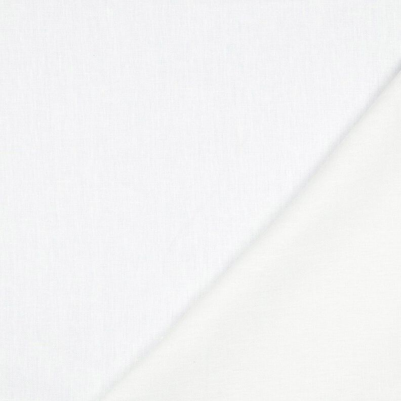 Europæisk lærred, ensfarvet – hvid,  image number 3