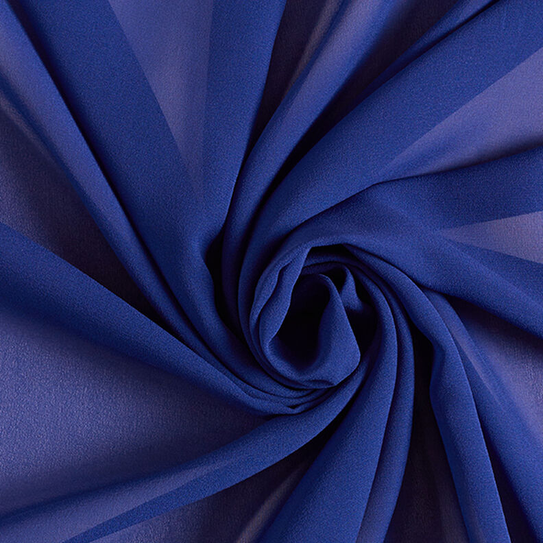 Silkechiffon – marineblå,  image number 1