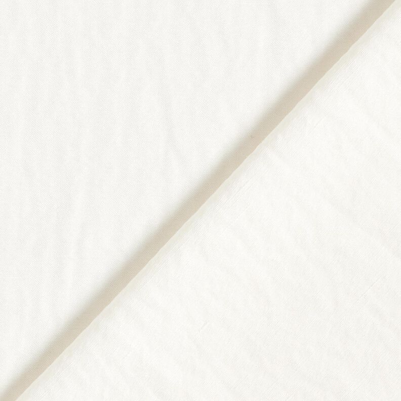 Skjortestof viskose-hør-miks ensfarvet – hvid,  image number 3
