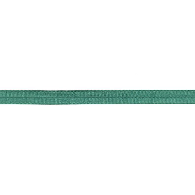 Elastisk indfatningsbånd  blank [15 mm] – enebærgrøn,  image number 1