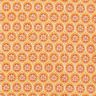 Bomuldsstof Cretonne Fliseornamenter – orange,  thumbnail number 1