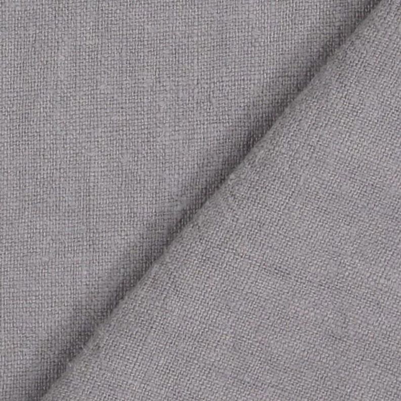 Hørstof ramie mix stonewashed, kraftig kvalitet – grå,  image number 3