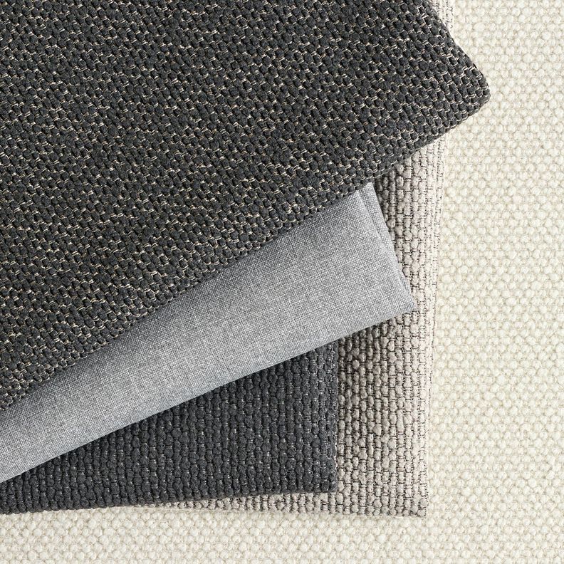 Outdoor stof bouclé-look – lys taupe,  image number 5