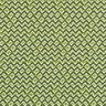 Bomuldsstof Cretonne Etno-zigzag – grøn,  thumbnail number 1
