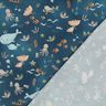 Bomuldspoplin glade havdyr Digitaltryk | Poppy Fabrics – havblå,  thumbnail number 4