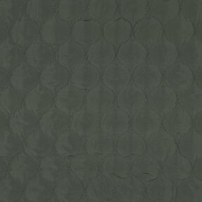 Quiltstof cirkelmønster | Poppy Fabrics – mørk fyr, 