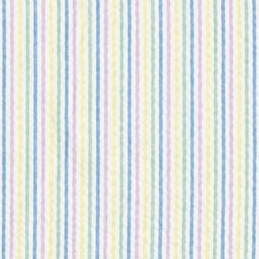 Bæk og bølge Bomuld stribet-mix – hvid, 