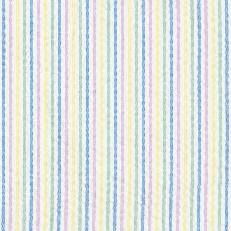 Bæk og bølge Bomuld stribet-mix – hvid,  image number 1