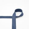 Skråbånd Musselin [20 mm] – jeansblå,  thumbnail number 1