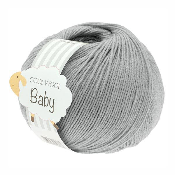 Cool Wool Baby, 50g | Lana Grossa – sølvgrå,  image number 1