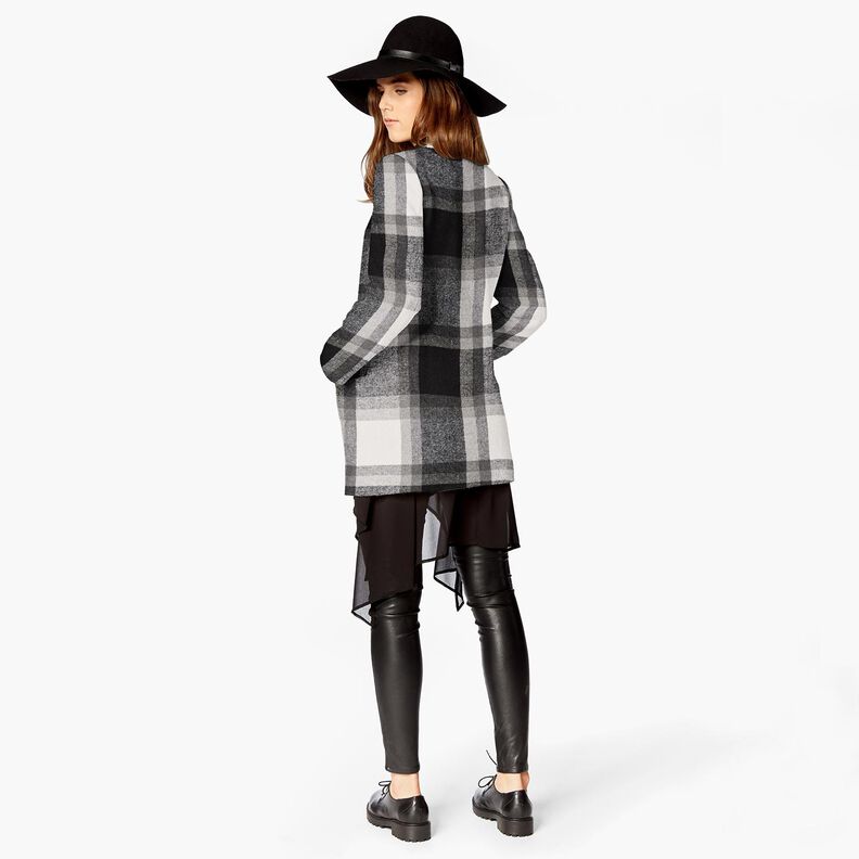 frakkeflannel ternet | Katia Fabrics – tågegrå/antiksølv,  image number 6