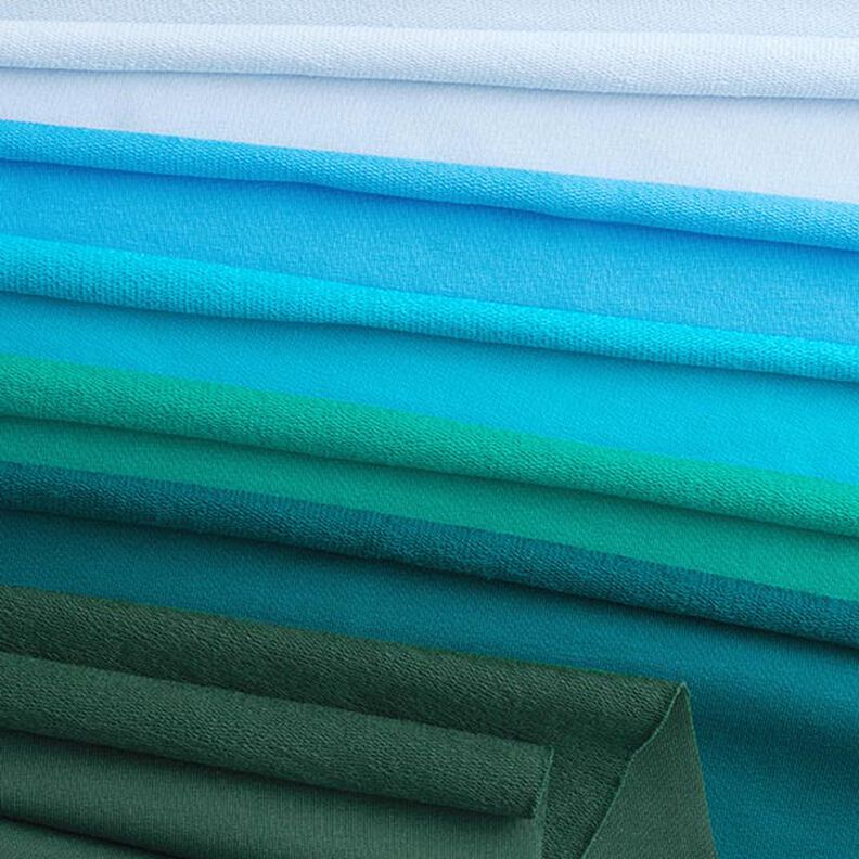 Let French Terry ensfarvet – sort,  image number 8