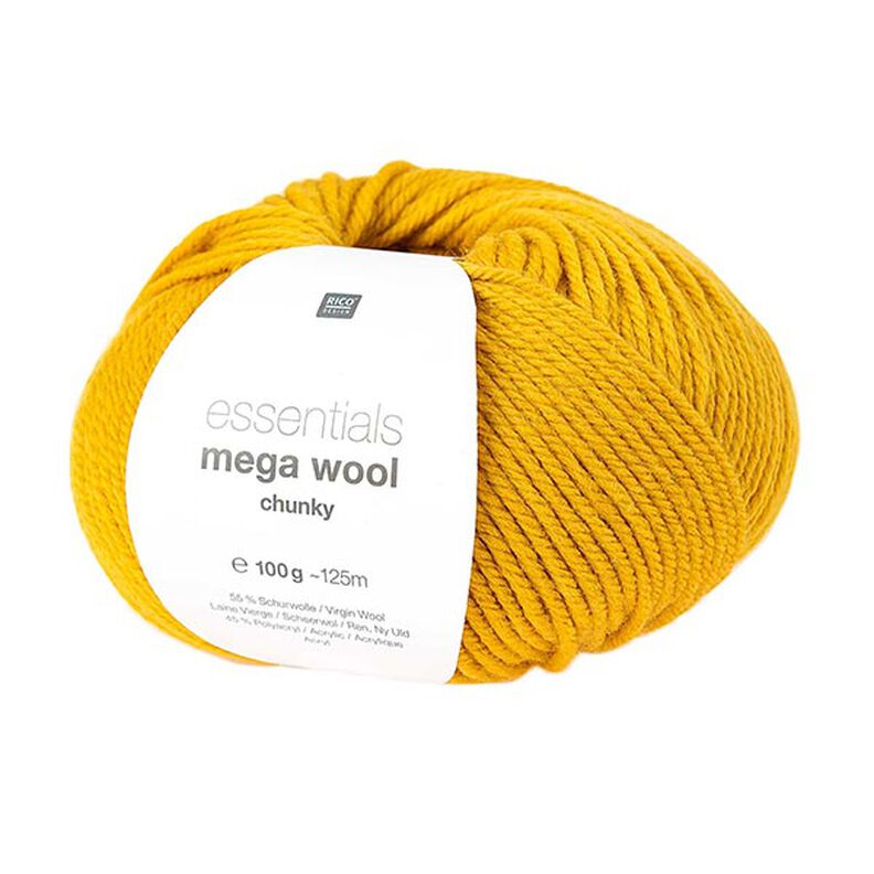 Essentials Mega Wool chunky | Rico Design – sennep,  image number 1