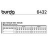Bukser | 7/8 Bukser, Burda 6432 | 34 - 46,  thumbnail number 5
