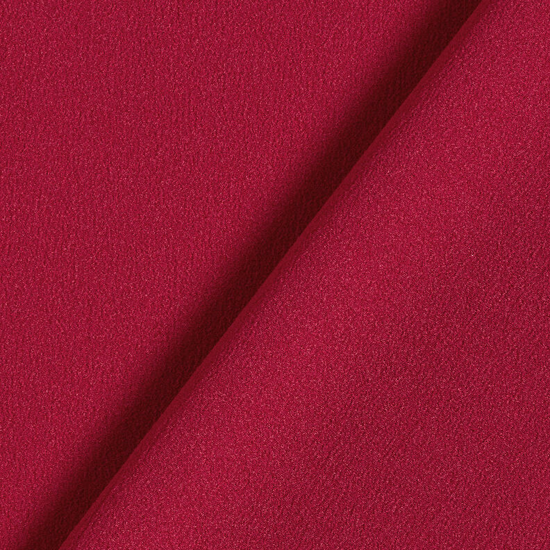 Crêpe Georgette – mørkerød,  image number 6