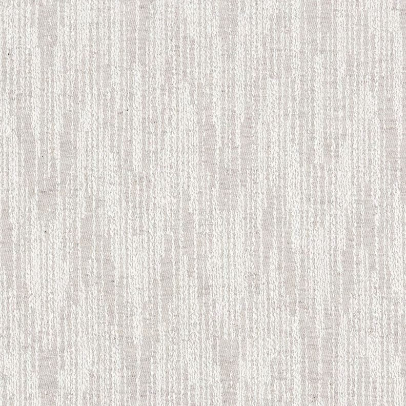 Dekorationsstof Jacquard abstrakt stof genanvendt – tågegrå,  image number 1