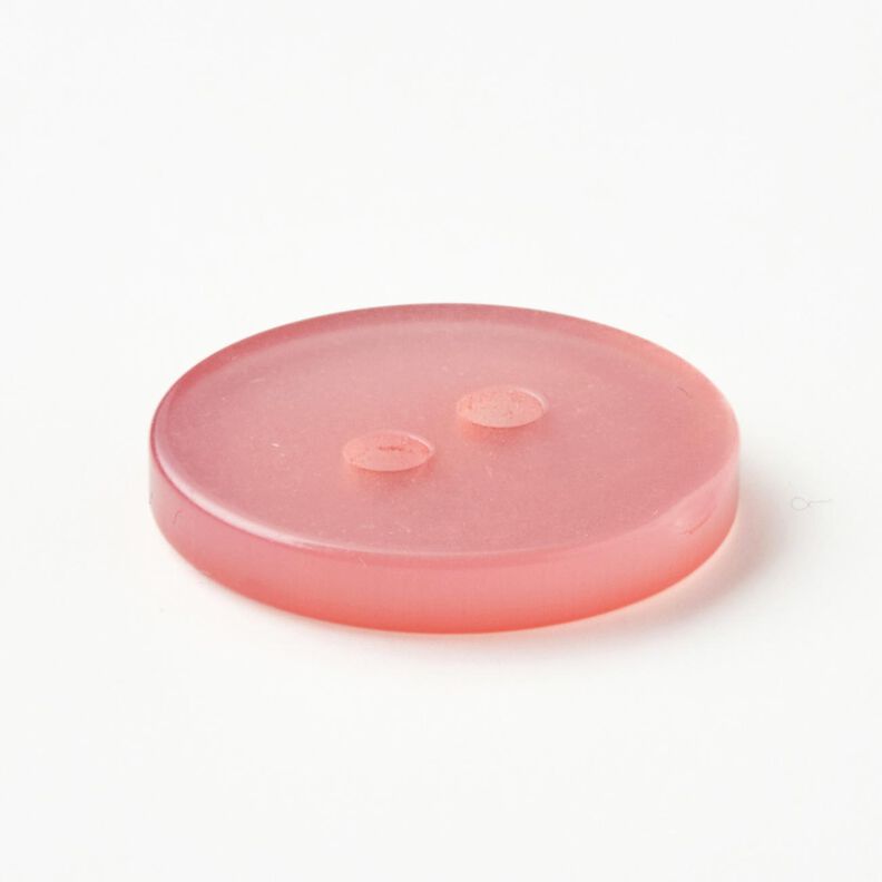 2-hulsknap blank [Ø 15 mm] – rosa,  image number 3