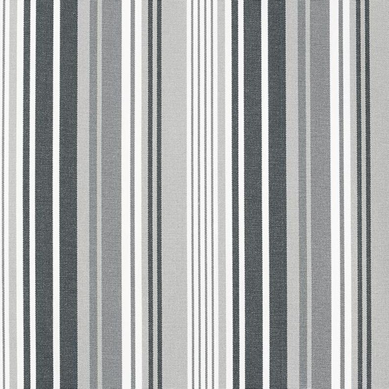 Markisestof blandede striber – lysegrå/mørkegrå,  image number 1