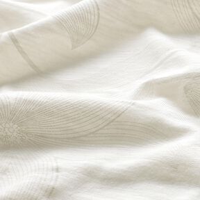 Bomuldsjersey tulipaner – uldhvid, 