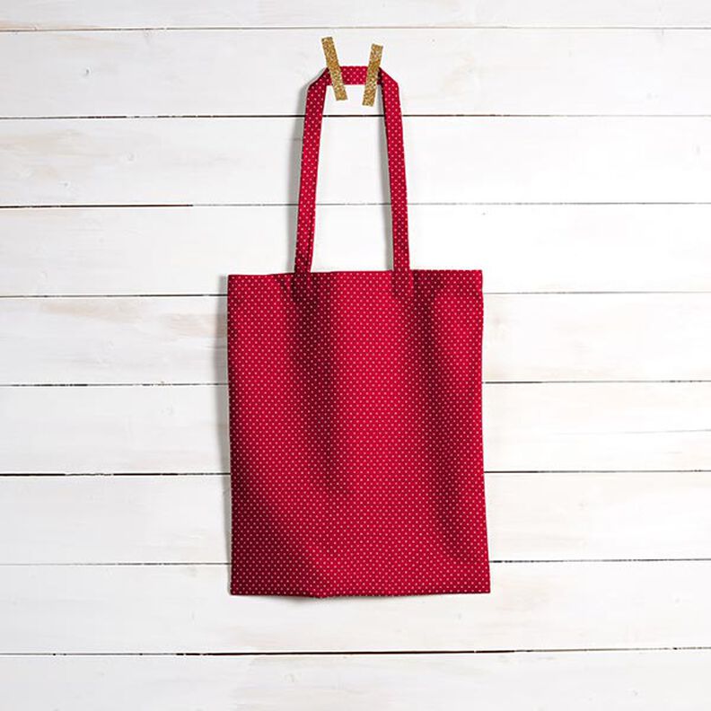 Voksdug Små prikker – rød,  image number 7