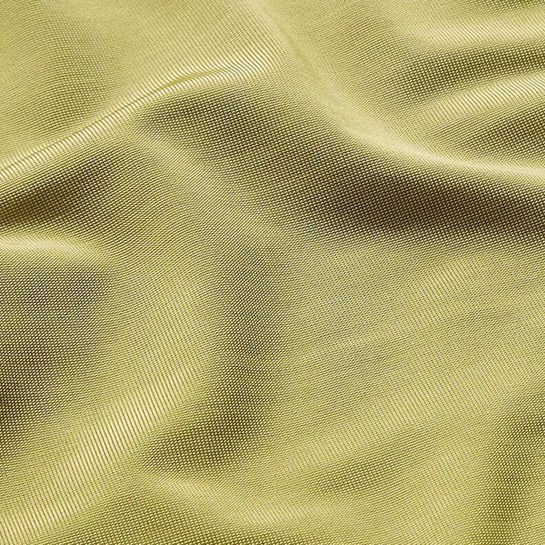 Højelastisk trikotstof ensfarvet – guloliven,  image number 2