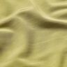 Højelastisk trikotstof ensfarvet – guloliven,  thumbnail number 2