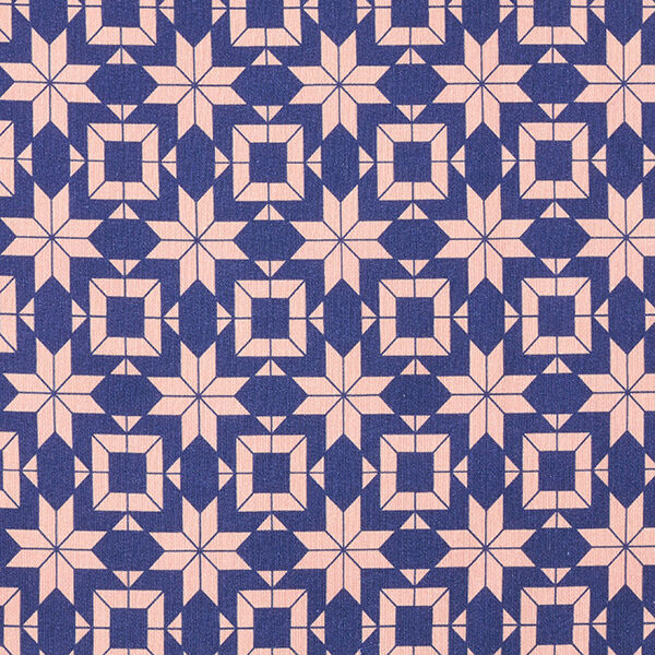 Softsweat norsk mønster – indigo/laksefarvet,  image number 1