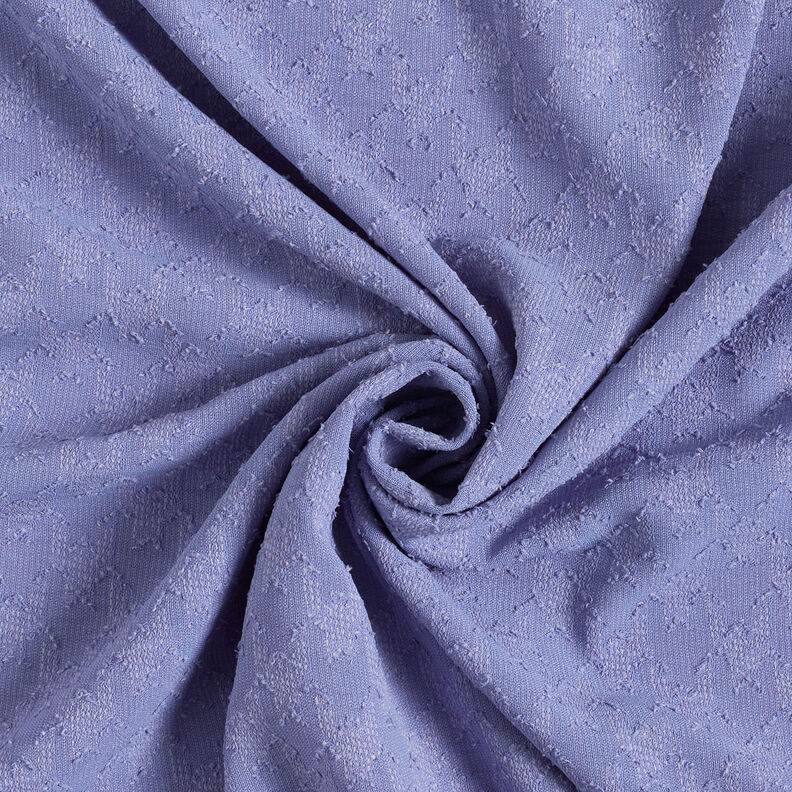 Jacquard dobby hanefjeds – dueblå,  image number 5