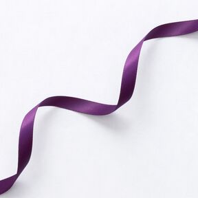 Satinbånd [9 mm] – aubergine, 
