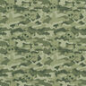 Bio-bomuldspoplin Camouflage-dødningehoveder – pistacie,  thumbnail number 1