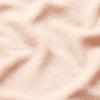 Cashmere fleece ensfarvet – rosé, 