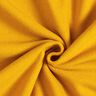 Bomuldsfleece Ensfarvet – karrygul,  thumbnail number 1