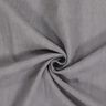 Hørstof ramie mix stonewashed, kraftig kvalitet – grå,  thumbnail number 1