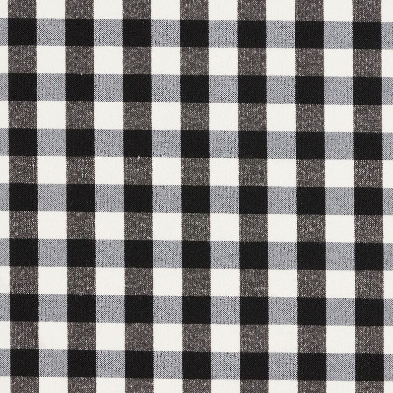 buksestretch vichytern – sort/hvid,  image number 1