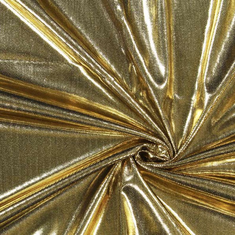 Dekostof Lamé – guld metallisk,  image number 1
