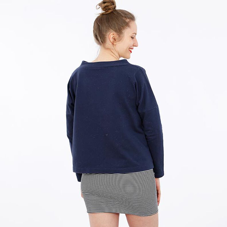 FRAU ISA - sweater med stående krave, Studio Schnittreif  | XS -  XL,  image number 4
