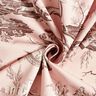 Dekorationsstof Canvas Antikke 280 cm – lys rosa/brun,  thumbnail number 3