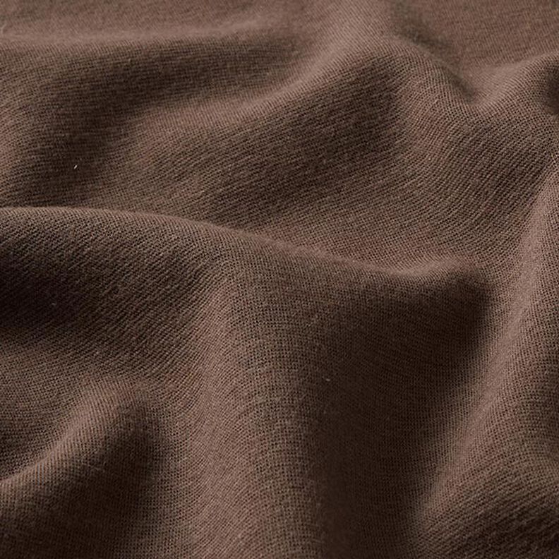 Alpefleece Hyggesweat Ensfarvet – mellembrun,  image number 3