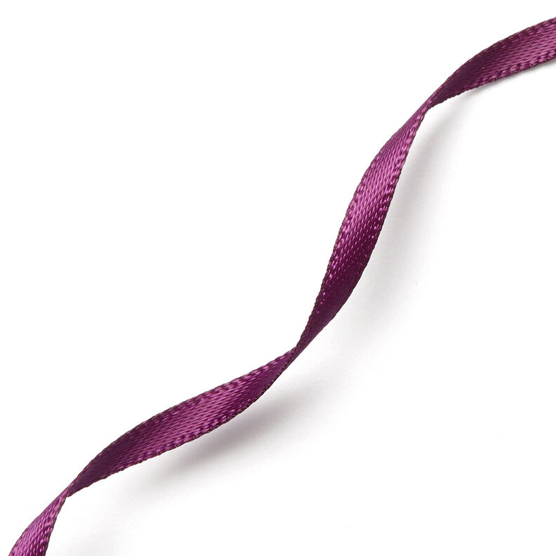 Satinbånd [3 mm] – aubergine,  image number 3