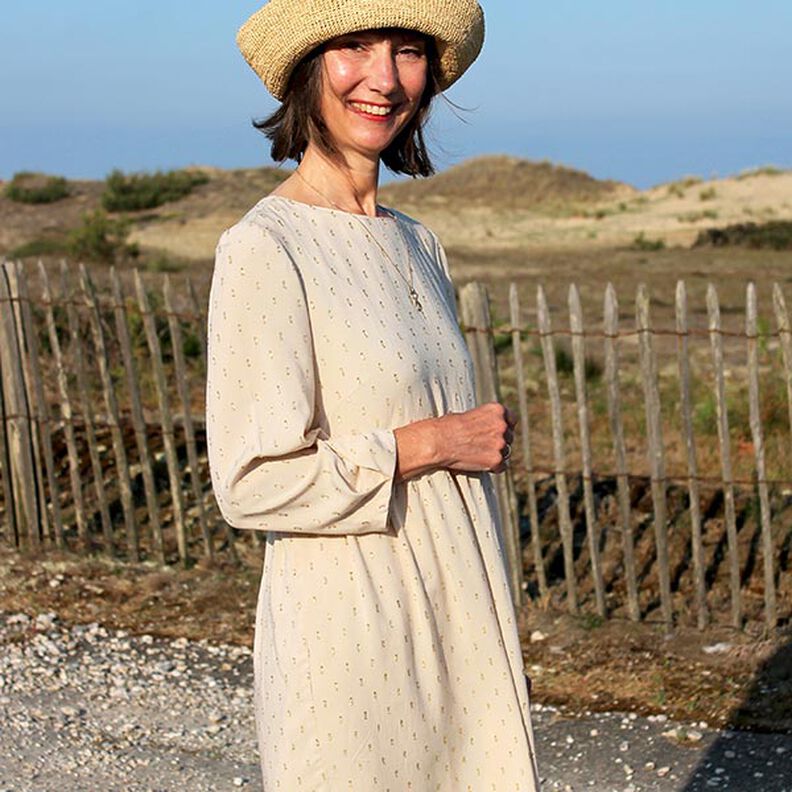 Viskosestof, glimmerdråber – sand,  image number 9