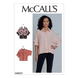 Bluse, McCall´s 8001| 32-40, 