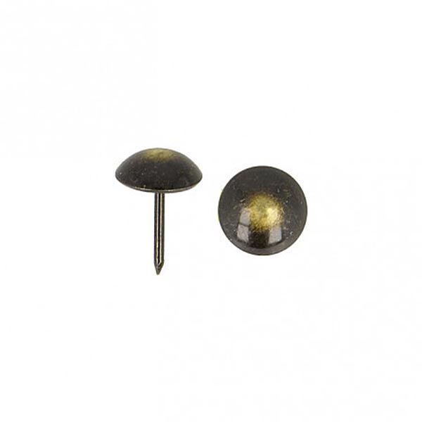 Polstringssøm [ 17 mm | 50 Stk.] - antracit/gammelt guld metallisk,  image number 2