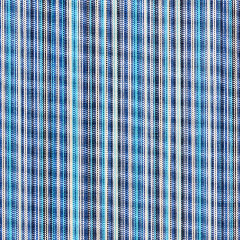 Markisestof fine striber – blå,  image number 1