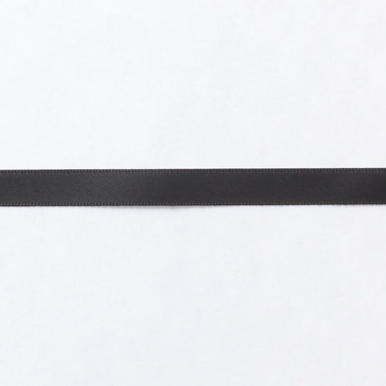 Satinbånd [9 mm] – sort,  image number 1